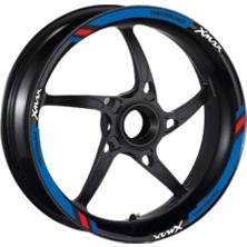 Empressco M Power Mavi Yamaha Xmax Uyumlu 1 Set Jant Şeridi