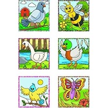 Yake Store Uçan Hayvanlar 3D Manyetik Puzzle (9 Mıknatıslı Küp 6 Yapboz)