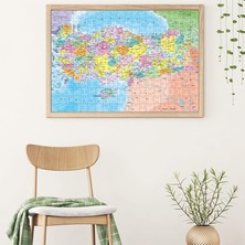 Yake Store Puzzle - Türkiye Siyasi Haritası / 260 Parça Puzzle, #3269