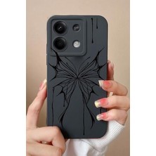 Wheat Grains Global Store Xiaomi Redmi Note 13 Pro 4g Ile Uyumlu Desenli Telefon Kılıfı PDNG01 Kapak Kelebek