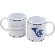 Yake Store How I Met Your Mother French Horn Temalı Seramik Kahve Kupası