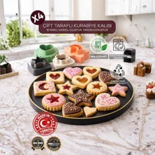 Wheat Grains Global Store Sunplast Çift Taraflı Kurabiye Kalıbı
