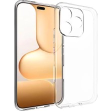 Huawei Honor 600 Lite Lüx Şeffaf Silikon - Şeffaf