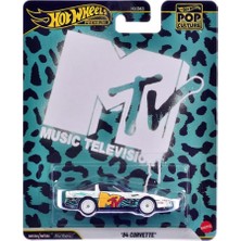 Yake Store Premium - '84 Chevrolet Corvette - Mtv (1/64) Pop Culture - JHW93