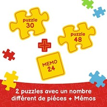 Yake Store Frozen 2, A  Land 2 In 1 Puzzle (30+48 Parça)