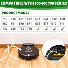 Yake Store Roomba 800 900 Serisi Hepa Filtre,fırça Yedek Seti,roomba Robot Süpürge 800 850 851 860 865 866 870 871 876 880 885 890 900 960 960 966 990-YEDEK Hepa Filtre,fırça Yenileme Seti-8 Parça