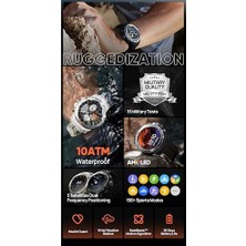 Yake Store Gs Explorer Akıllı Izle, 1.34 Inç Yuvarlak Amoled Ekran 150&APOS;DEN Fazla Spor Modunu Destekler, 5 Uydu ile Çift Frekanslı Gps ve 100 Metreye Kadar Su Geçirmez Seviye, Obsidian Siyah- 12 Ay Garanti