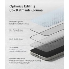 Wheat Grains Global Store Tam Kaplayan Hayalet Parmak Izi Bırakmayan Safir Ekran Koruyucu Cam, iPhone 17 Pro Ile Uyumlu