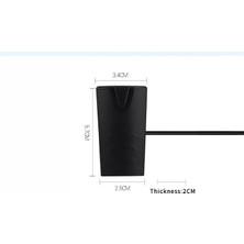 Yake Store USB Çıkışlı Sigortalı Motosiklet Gidon USB Şarj Aleti, 2V Motosiklet Bisiklete Binme CD-3109 USB Koruma Tıpalı Motosiklet USB Şarj Cihazı Siyah