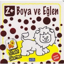 Wheat Grains Global Store Boya ve Eğlen Kırmızı Kitap