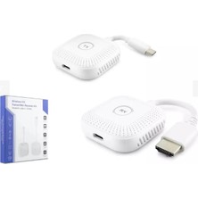 Hadron HDX1385 50MT Type-C Tx - HDMI Rx Extender Kablosuz 1080P (Tv-Tablet-Projektör) (Kdo)