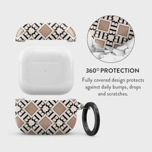 Wheat Grains Global Store Apple Airpods 3 ile Uyumlu Kılıf, Monogram