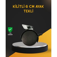 Die Grup Mobilya Için Kilitli 6 cm Ayak Tekli Satış