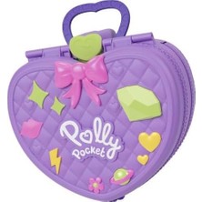 Yake Store Polly Pocket Bebekler ve Sırt Çantası Şeklinde Oyun Seti Lunapark Temasına Uygun Mini Golf Sahası, Dönme Dolap, Oyuncak Arabalar, Dönen Fincanlar, Yemek Standları, Evcil Hayvan ve Aksesuarlar, JFV15