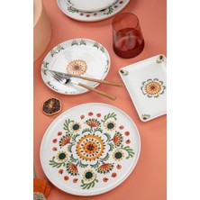 Yake Store Moderna 18 Parça 6 Kişilik Ikram Seti Natural
