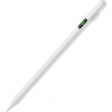 Yake Store ZR61 Ios/android/windows Dokunmatik Ekran Için Pil Göstergeli, Magnetik, Type C Şarj Kablolu Yedek Uçlu Stylus Dokunmatik Kalem
