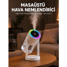 Armüz Araç ve Ev Için Hava Nemlendirici Projektörlü Sessiz Buhar Yeni Nesil