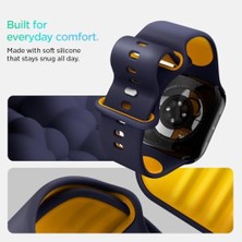 Yake Store Apple Watch Ultra 49MM Seri 3/2/1-46MM Seri 11/10-45MM Seri SE3/9/8/7-44MM Seri Se2/se/6/5/4 Ile Uyumlu Kordon Kayış Nano Pop Blueberry Navy - AMP09322