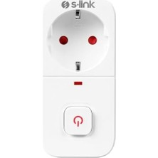 Yake Store SL-010 16A 750 Joule Akım Korumalı Tekli Priz Anahtarlı Isıya Duyarlı Devre Çocuk Koruma