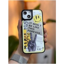 Wheat Grains Global Store Iphone 13-14 - 15 ile Uyumlu Aynalı Forever Model Kılıf