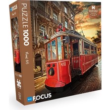 Yake Store 1000 Parça Puzzle - Istiklal Street (Istiklal Caddesi)
