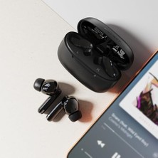 Wheat Grains Global Store Acefast W7 Bluetooth Kulak Içi Kulaklık - Enc Özellikli - Toplam 24 Saat Çalma Süresi - Siyah (Acefast Türkiye Garantili)
