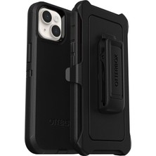 Wheat Grains Global Store Defender Kılıf, iPhone 14/iphone 13 Için, Darbeye Dayanıklı, Düşmeye Dayanıklı, Ultra Sağlam, Koruyucu Kılıf, Askeri Standartlara Göre 4 x Test Edilmiştir, Siyah, Perakende Ambalaj Yok