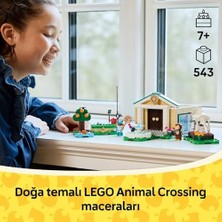 Yake Store Animal Crossing Blathers Müze Koleksiyonu 77056 – 7 Yaş ve Üzeri Çocuklar Için Doğa Temalı Hayvan Figürlü Yaratıcı Oyuncak Yapım Seti (543 Pr)