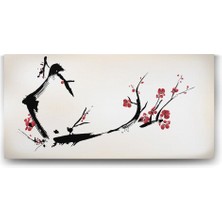 Mey İthalat Tabloshop Japon Çizim Panorama Tablo - 160X80CM