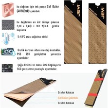 Yake Store Jeyı Co- Graphene Dizüstü Masaüstü M.2 Nvme M.2 Sata SSD Soğutucu Heatsink