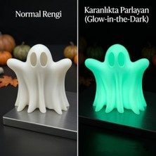 Yake Store Sevimli Hayalet Figürü - Fosforlu (Glow) Plastik Masaüstü Biblo