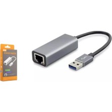 Nodar Hadron HDX7851 Ethernet Card Usb3.0 1000MBPS Gri (Kdo)