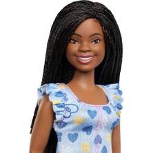 Yake Store Fashionistas Doll #229, Down Sendromlu Bebek, Kalp Baskılı Elbise Giyen Bebek, Ulusal Down Sendromu Derneği ile Ortaklaştı