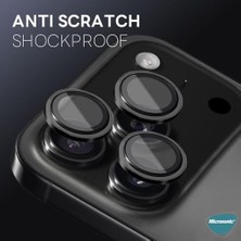 Yake Store Apple iPhone 17 Pro Tekli Kamera Lens Koruma Camı Turuncu