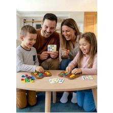 Yake Store Eğitici Şekil Oyuncağı Ayı Geometrik Şekil Parça Yerleştirmeli Zeka Oyuncak