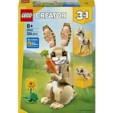 Yake Store 3’ü 1 Arada Sevimli Tavşan 31162-8 Yaş ve Üzeri Çocuklar Için Lama ve Fok Figürüne Dönüşebilen Yaratıcı Oyuncak Yapım Seti, Doğum Günü Hediyesi (326 Parça)