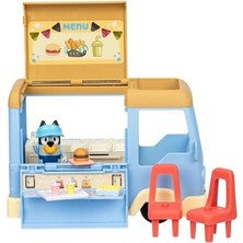 Yake Store Oyun Seti, Katlanabilir Atıştırmalık Arabası, Yemek Alanı ve Sandalyeli Bir Kafeye Dönüşür, Önlük ve Güneşlikli Özel Figür Içerir, 5 Aksesuar Parçası ve Çıkartma Yaprağı