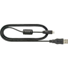 Yake Store Nikon NVDU01301 UC-E21 USB Cable For Coolpix Dslr Aksesuar, Siyah