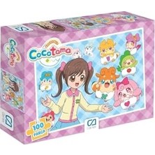 Yake Store Cocotama  100 Parça 34X24CM Çocuk Puzzle Yapboz Serisi