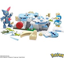 Yake Store Mega Pokémon Piplup ve Sneasel Kış Macerası Seti, 7 Yaş ve Üzeri, HKT20