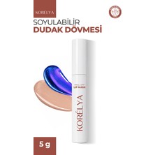 Korelya Soyulabilir Dudak Dövmesi 5 G | Doğal Kahve