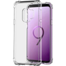 Wheat Grains Global Store Galaxy S9 Plus Şeffaf Airbag Antishock Köşe Korumalı Silikon Kılıf