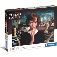 Yake Store 39698 Queen's Gambit 1000 Parça – Yetişkinler Için Yapboz, Netflix – Italya'da Üretilmiştir, Çok Renkli