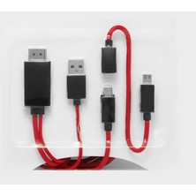 Frisby FA-HD47 Micro USB Mhl HDMI Kablo (1.8m) (Kdo)