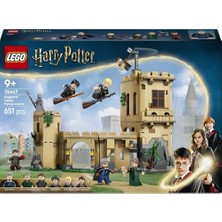 Yake Store Harry Potter Hogwarts Şatosu: Uçuş Dersleri 76447-9 Yaş ve Üzeri Çocuklar ve Yetişkinler Için Koleksiyonluk Oyuncak Yapım Seti, Doğum Günü Hediyesi (651 Parça)