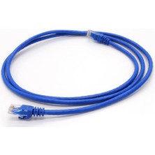 Teldata TLD-1000M Cat6 10MT Mavi Utp Patch Kablo (Kdo)