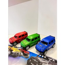 SH40932 Sürtmeli Araba Jip Plastik