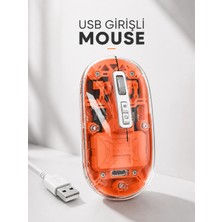 Armüz Sessiz Kablosuz USB Girişli Mouse Fare Yüksek Performanslı