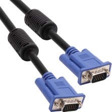 Vcom CG341AD-35.0 Mavi Konnektör Siyah 35MT Vga-M-Vga-M Kablo (Kdo)