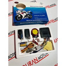 Empressco Maxi Motosiklet Alarm-Çalıştırma Seti Pil Destekli-Motor Alarmı A Kalite